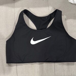 Nike Women's Black and White Sports Bra